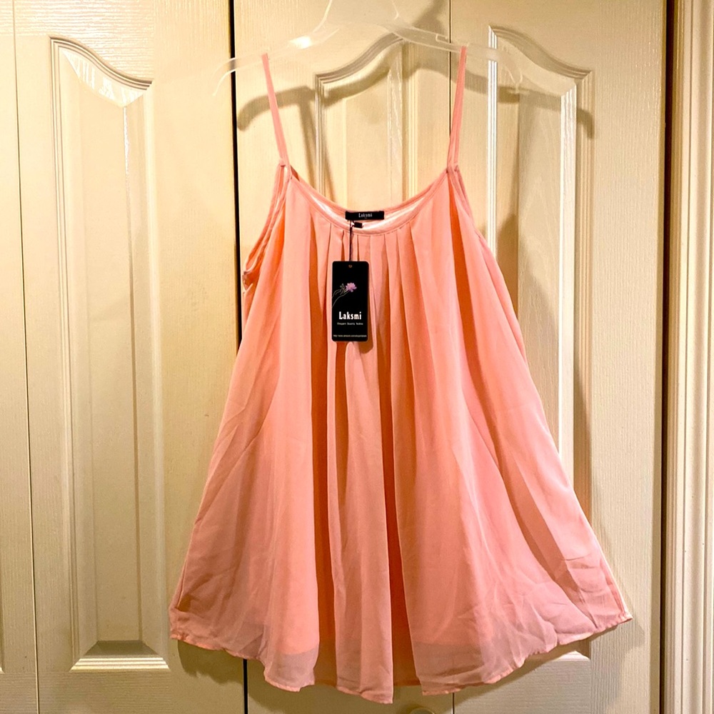 Elegant A-Line peach colour tunic